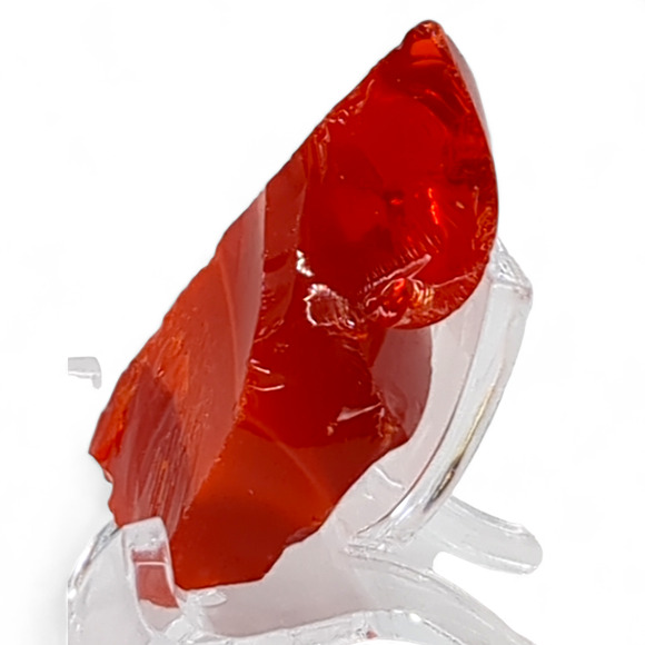 Amberina and Ruby Swirl Slag Art Glass Cullet #4S38 - Picture 4 of 6